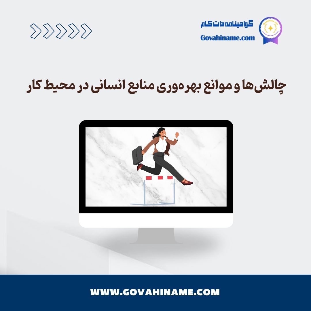 چالش‌های بهره‌وری منابع انسانی